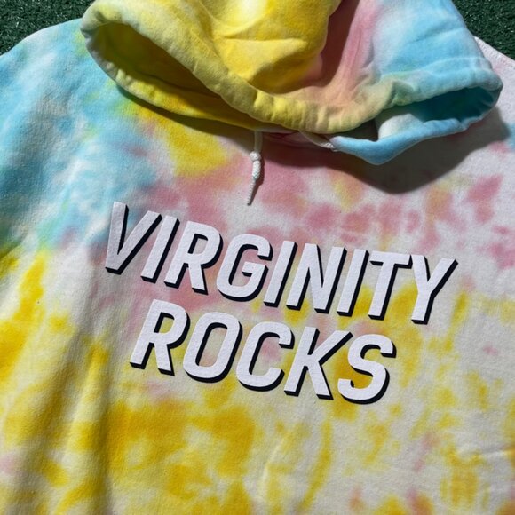Danny Duncan Virgnity Rocks Tie Dye Hoodie Size L - Picture 2 of 4